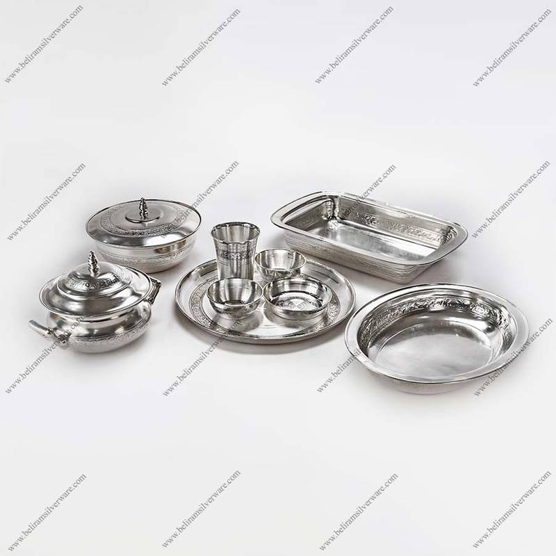 Rhapsody Silver Dinner Set