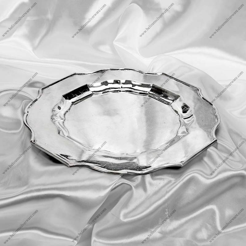 Modish Octagonal Silver Plate