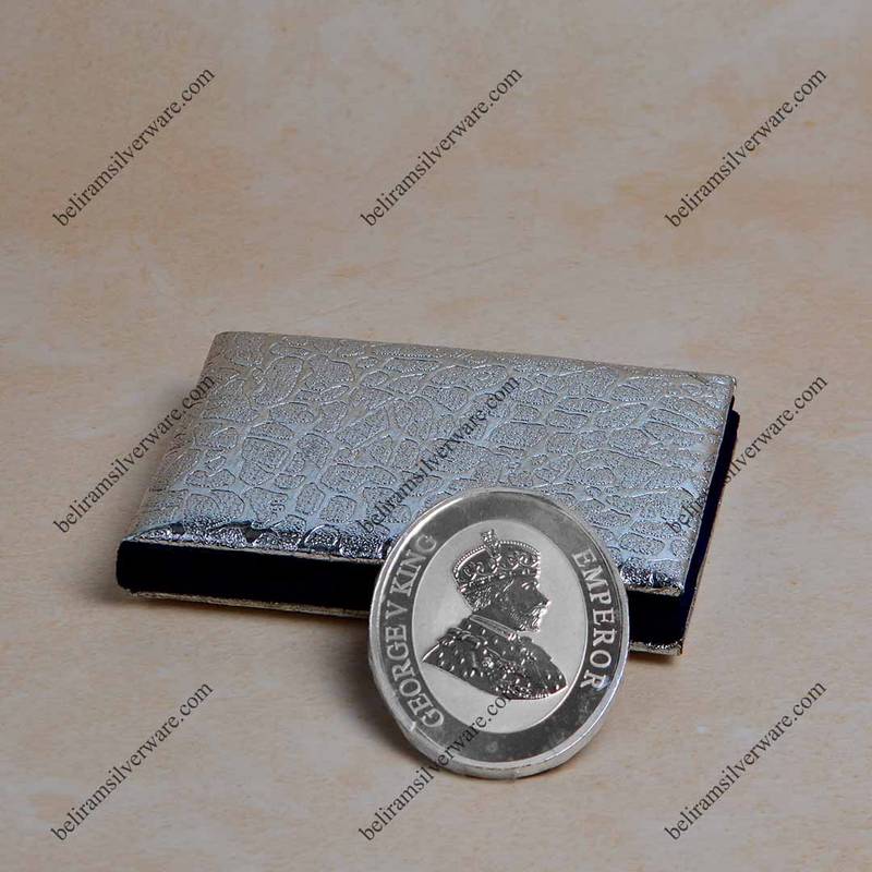 Oval Shaped King George Silver Coin