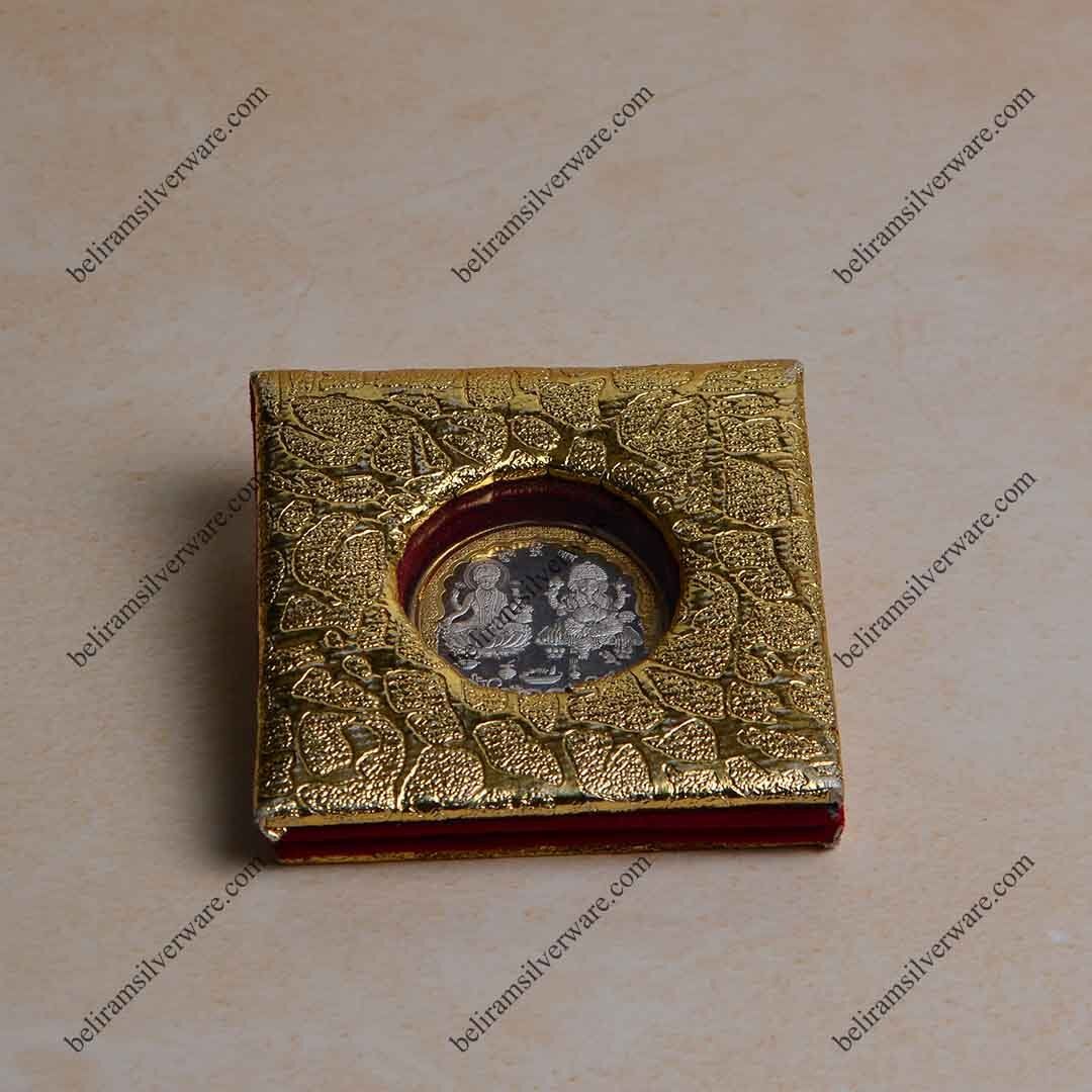 Laxmi Ganesha Silver Coin