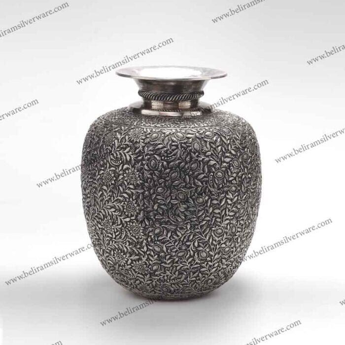 Antique Train Silver Centerpiece - Beliram Silverware