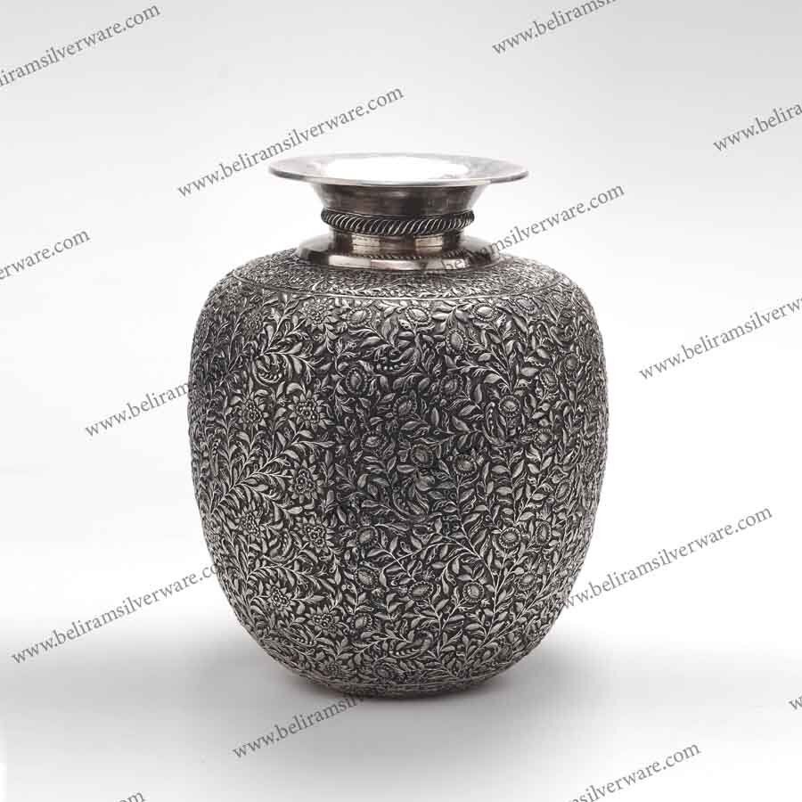 Intricately Designed Silver Gagar - Beliram Silverware