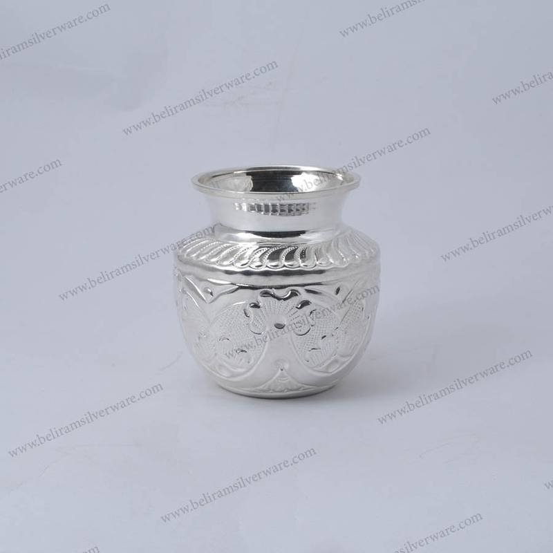 Simplistic Design Silver Lota