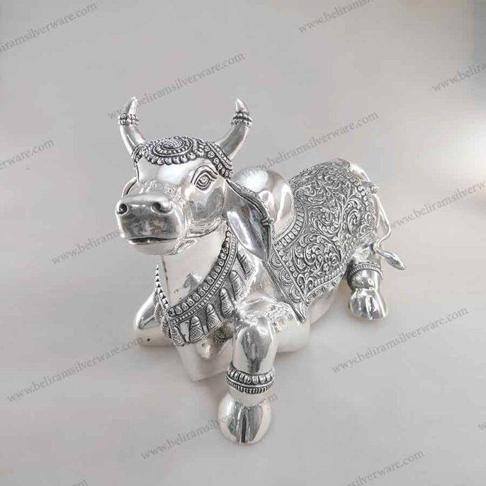 Antique Train Silver Centerpiece - Beliram Silverware