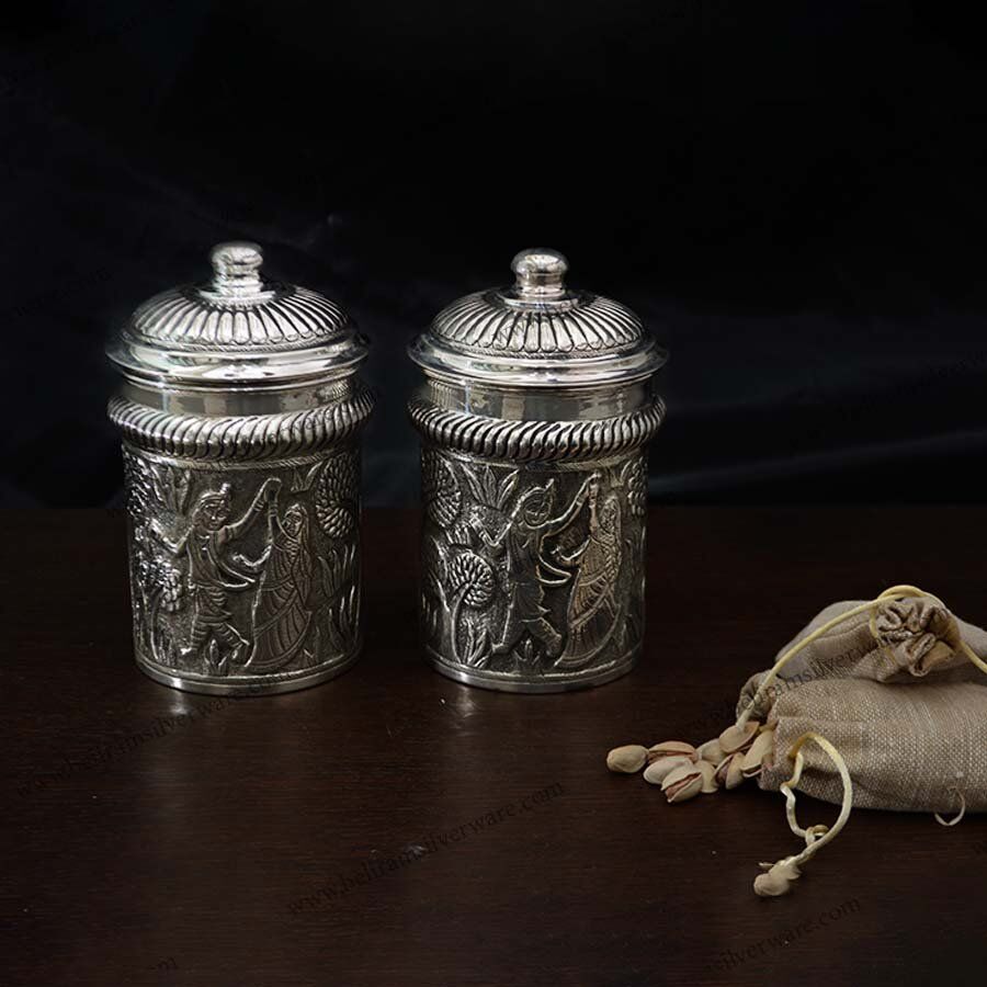 工芸品 belirams Antique Silver Plated Pure Silver Items - Beliram Silverware